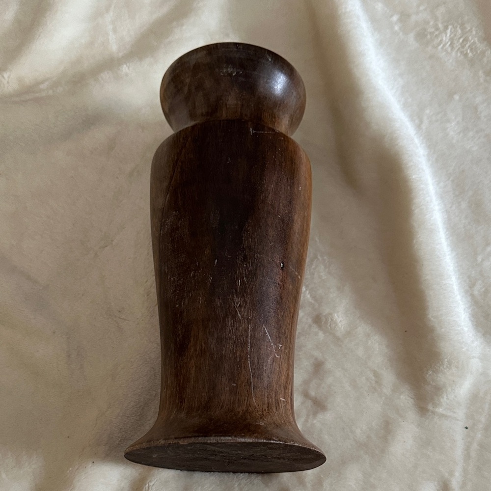 Black Walnut Wooden Vase